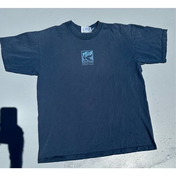 Gildan Other - Vintage Y2K M.C. Escher Wonder Is The Salt Of The Earth Navy Blue Art T Shirt Sz